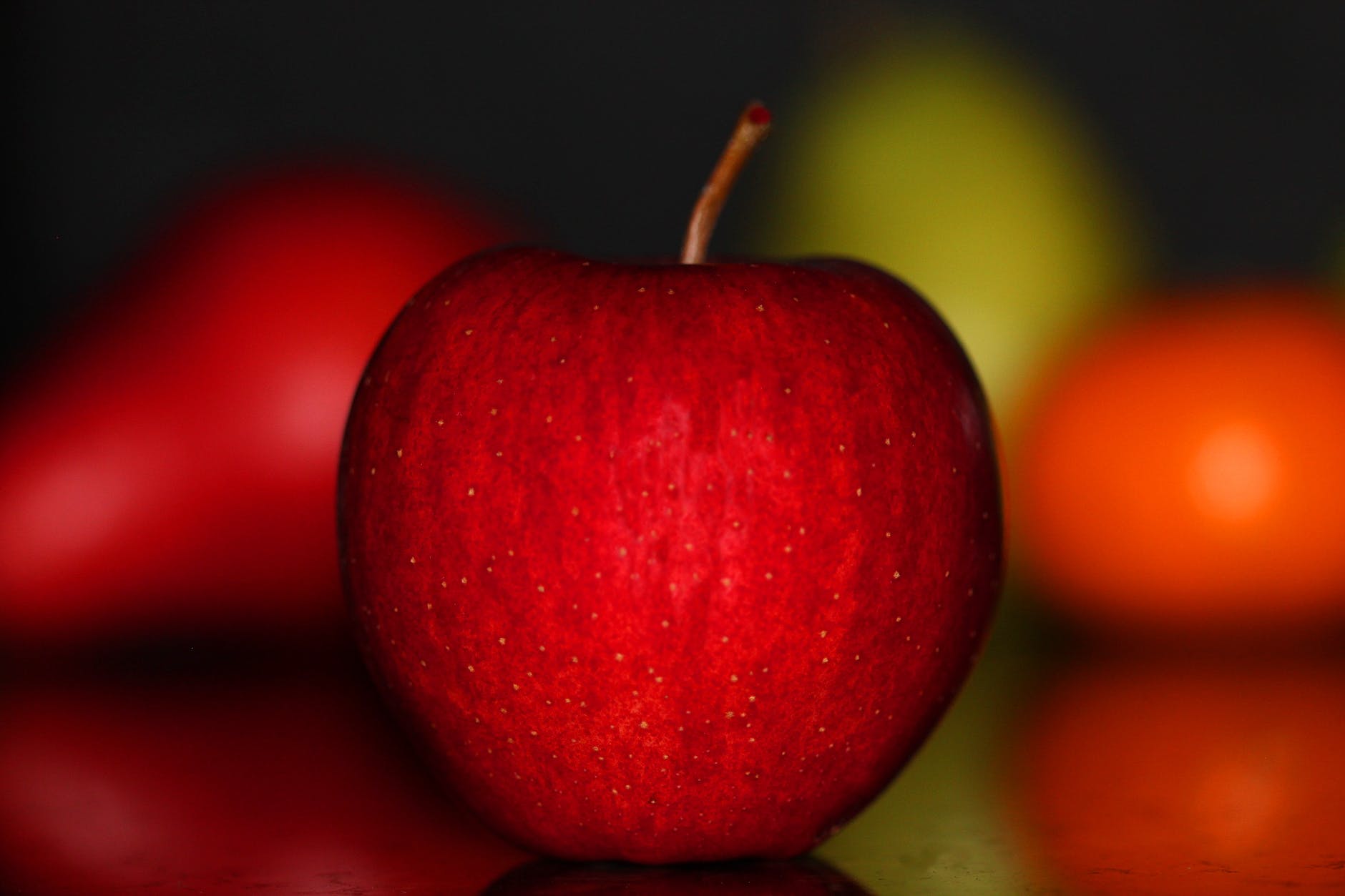 agriculture apple blur bright