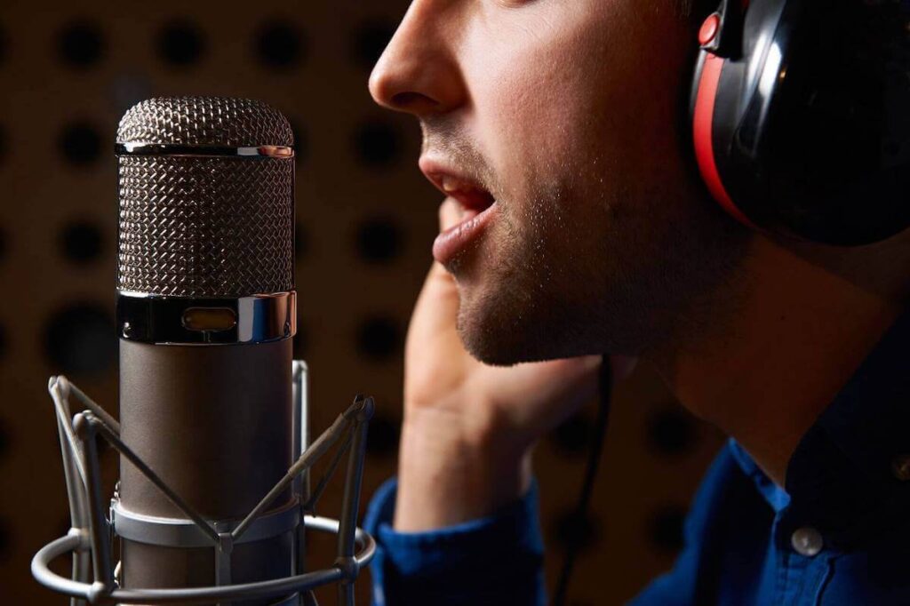 voiceover narration
