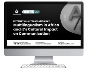 Read more about the article International Translation Day 2022 – Proz.com X iVoiceAfrica 